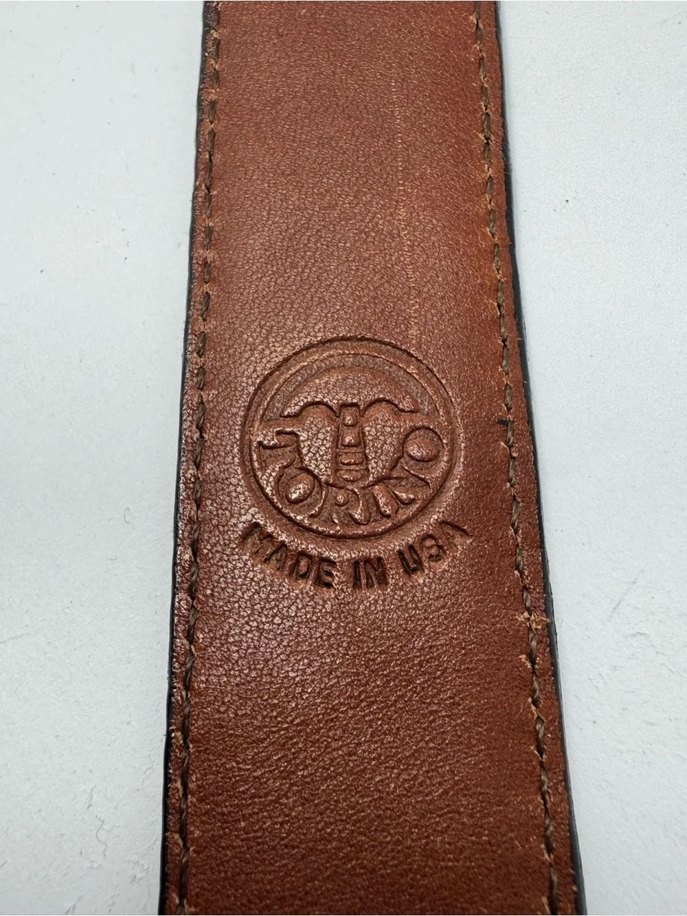 Torino American Alligator Mens 36 (34) Black Belt Paul Stuart Buckle Made in USA